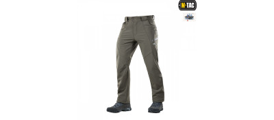 Брюки M-Tac soft shell winter olive