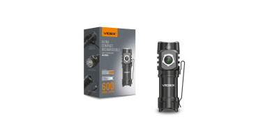 Портативный светодиодный фонарик VIDEX VLF-A055 600Lm 5700K