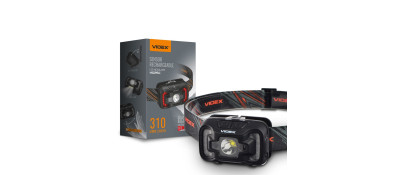 Налобный светодиодный фонарик VIDEX VLF-H025C 310Lm 5000K