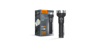 Портативный светодиодный фонарик VIDEX VLF-A505C 5500Lm 5000K