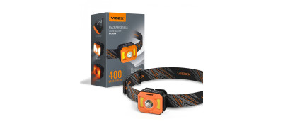 Налобный светодиодный фонарик VIDEX VLF-H085-OR 400Lm 5000K