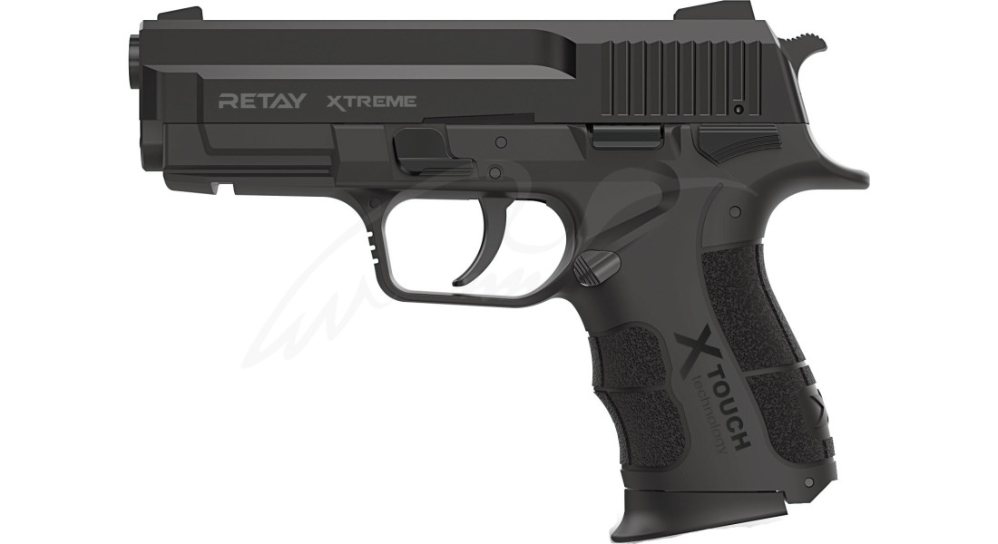 Пістолет стартовий Retay XTreme кал. 9 мм. Колір - black.