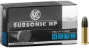 Патрон RWS Subsonic HP кал .22 LR куля LHP маса 2.6 г/40 гран