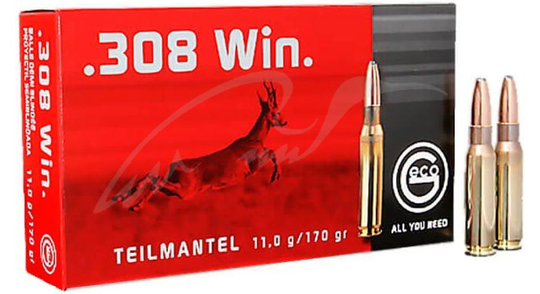 Патрон GECO кал.308 Win пуля TM масса 11 г