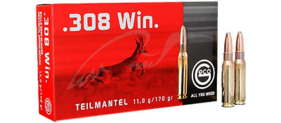 Патрон GECO кал.308 Win куля TM маса 11 г