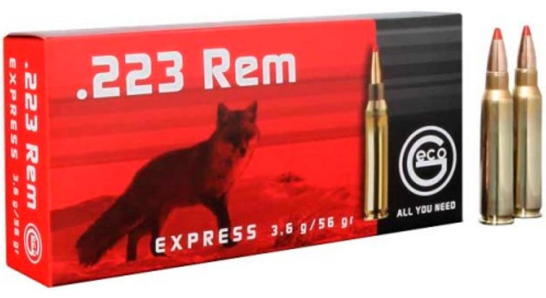 Патрон GECO Express кал. 223 Rem куля Express маса 3,6 г