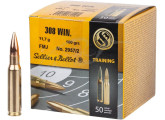 Патрон Sellier & Bellot Training кал. 308 Win куля FMJ маса 11,7 г/ 180 гран