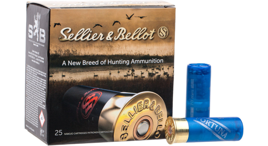 Патрон Sellier & Bellot FORTUNA кал. 12/70 дріб №5 (3 мм) наважка 36 г
