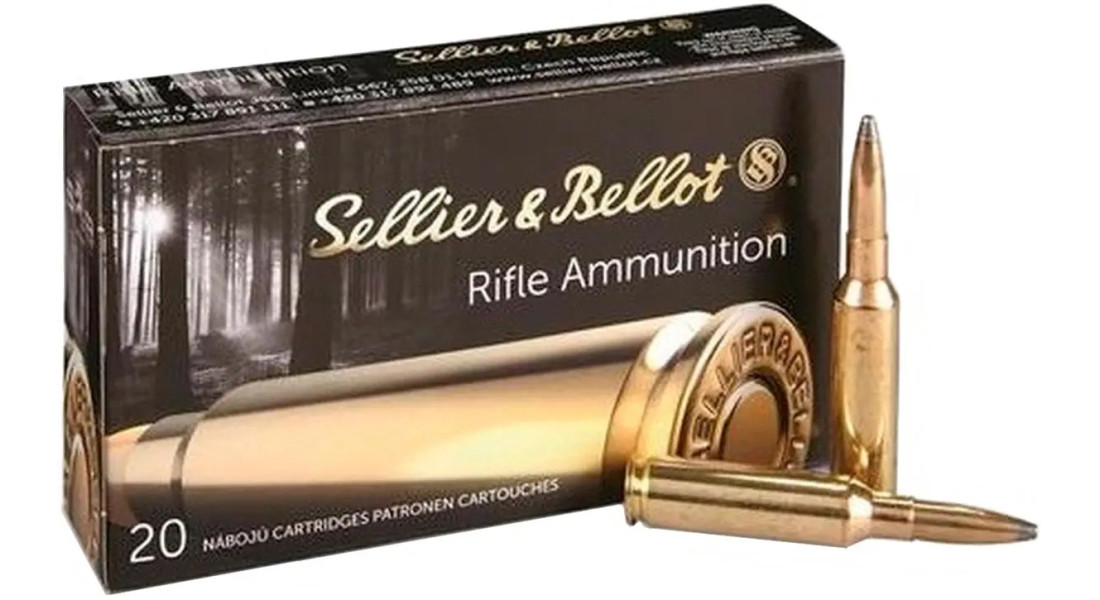 Патрон Sellier & Bellot кал. 6.5 Creedmoor куля SP маса 10,1 г/ 156 гр