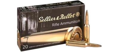 Патрон Sellier & Bellot кал. 6.5 Creedmoor куля SP маса 10,1 г/ 156 гр