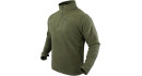 Кофта флісова Condor-Clothing Quarter Zip Pullover. L. Olive drab
