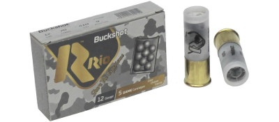 Патрон RIO Royal Buck 9P NEW кал. 12/70 картечь 8.65 мм навеска 34 г