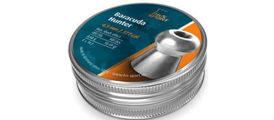 Кулі пневматичні H&N Baracuda Hunter. Кал. 4,5 мм. Вес - 0,67 г, 400 шт/уп