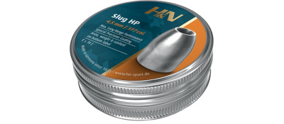 Кулі пневматичні H&N Slug HP кал. 4.5 мм. Вага - 0,84 г. 350 шт/уп