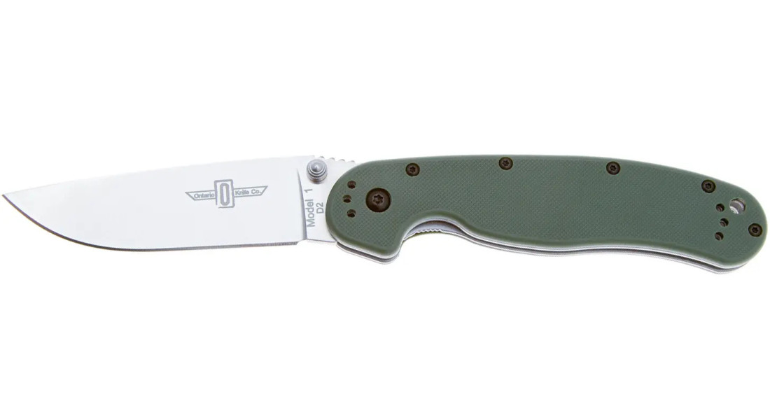 Ніж Ontario Knife RAT I D2 OD Green