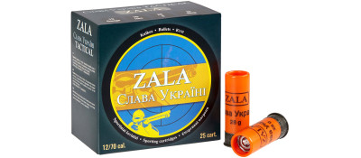 Патрон Zala Arms Slava Ukraini кал. 12/70 куля 28 г