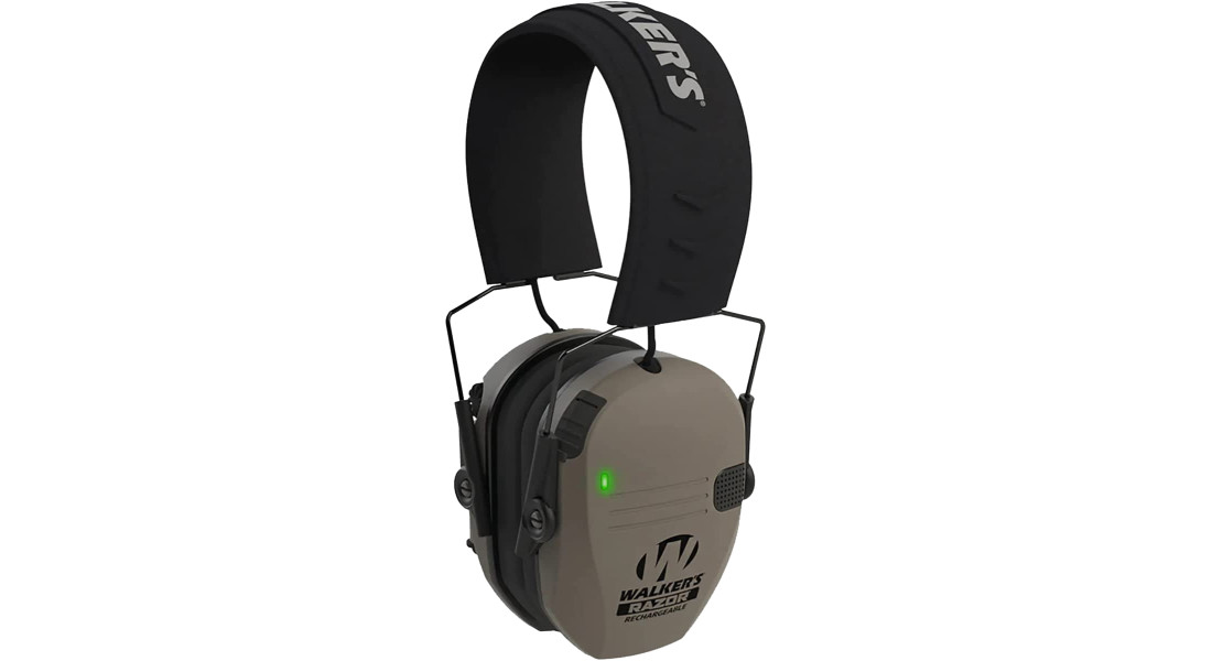 Активні навушники Walker's Razor Rechargeable. FDE
