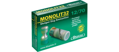 Патрон D Dupleks Monolit 32 кал. 12/70 куля Monolit маса 32 г