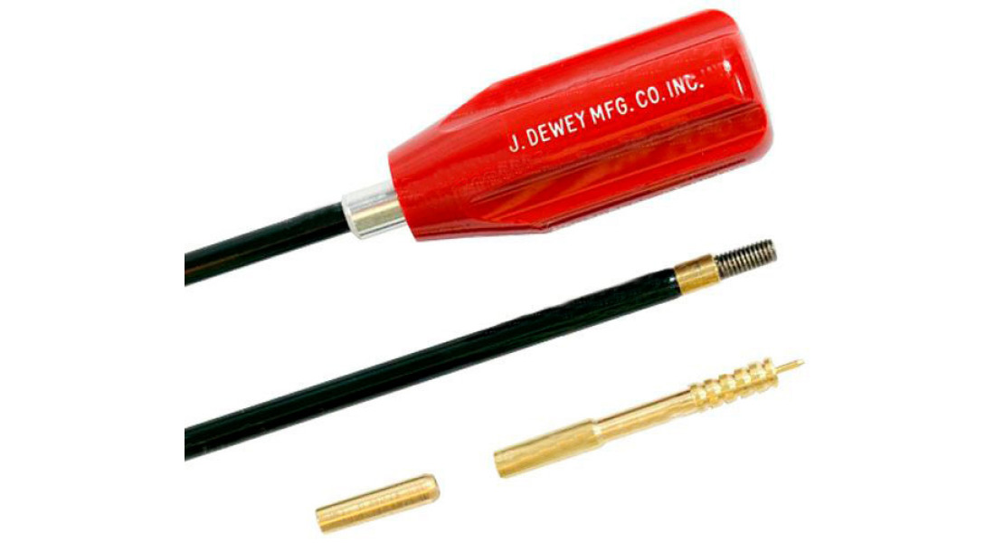 Шомпол Dewey кал .30. 110 см. 12/28 M. Сталь в обплетенні