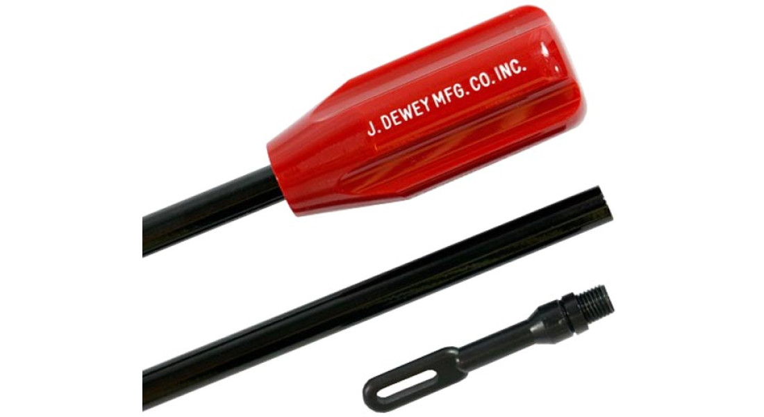 Шомпол Dewey для гладкоствольної зброї. 87 см. 5/16x27 F. Сталь в оплетке