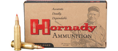 Патрон Hornady Varmint Express кал. 22-250 Rem куля V-Max маса 3,6 г/55 гран