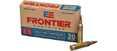 Патрон Hornady Frontier кал. 223 Rem куля BTHP маса 4,4 г/68 гран