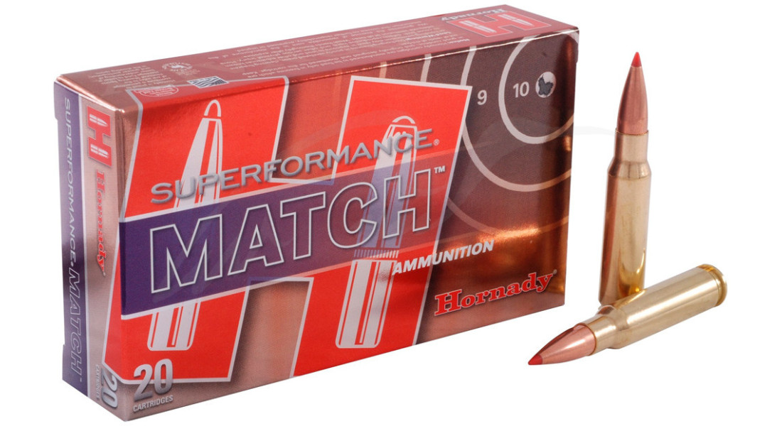 Патрон Hornady SPF кал .308 Win куля ELD-Match маса 168 гр (10.9 г)