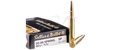 Патрон Sellier & Bellot кал. 30-06 Sprg куля SP маса 11,7 г/ 180 гран