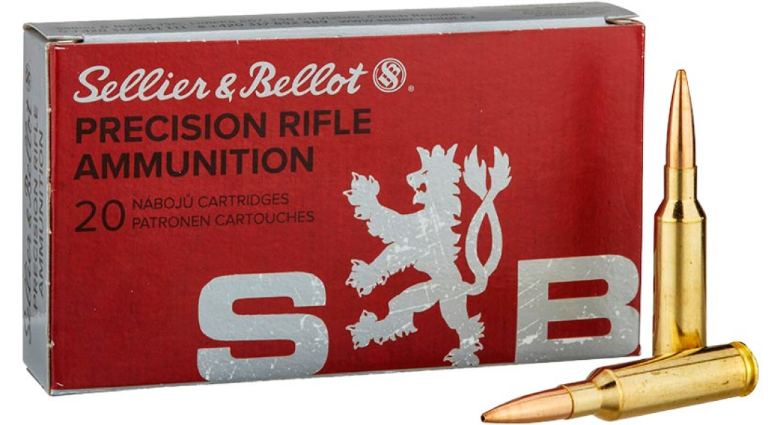 Патрон Sellier & Bellot OTM (HPBT) кал. 6.5 Creedmoor куля HPBT маса 9.2 г/ 142 гр