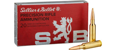 Патрон Sellier & Bellot OTM (HPBT) кал. 6.5 Creedmoor куля HPBT маса 9.2 г/ 142 гр