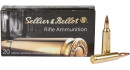 Патрон Sellier & Bellot кал. 22-250 Rem куля SP маса 3,6 г/ 55 гр