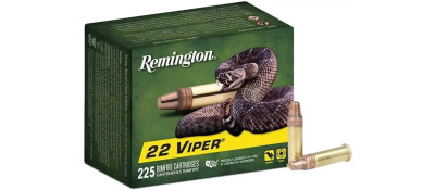 Патрон Remington Viper кал. 22 LR куля Plated Truncated Cone Solid маса 36 гр (2,33г)