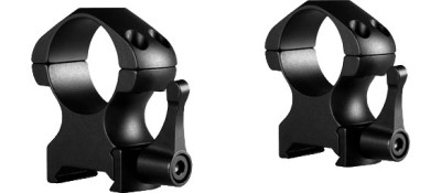 Кільця швидкознімні Hawke Precision Steel. d - 25.4 мм High. Weaver/Picatinny