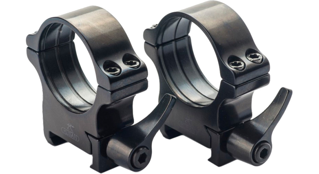 Швидкоз'ємні кільця Rusan QR. Weaver. Сталь. Ø 30 мм. BH8 мм