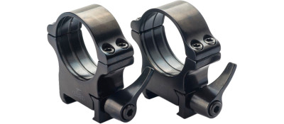 Швидкоз'ємні кільця Rusan QR. Weaver. Сталь. Ø 30 мм. BH8 мм