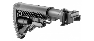 Приклад складний FAB M4 для AK 47, полімер, чорний