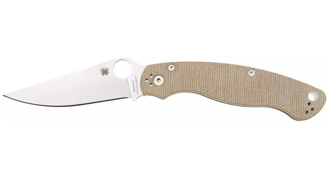 Ніж Spyderco Military 2 Micarta Brown Ніж Spyderco Military 2 Micarta Brown