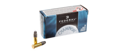 Патрон нарізний Federal Champion 22LR Solid 2,59г (40GR)