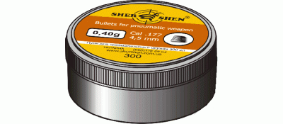 Пули пневматические Шершень 0,40g 4,5 мм (300шт.)