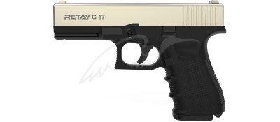 Пистолет стартовый Retay G17 кал. 9 мм. Цвет - satin.