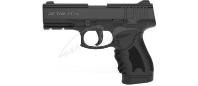 Пистолет стартовый Retay PT24 кал. 9 мм. Цвет - black.