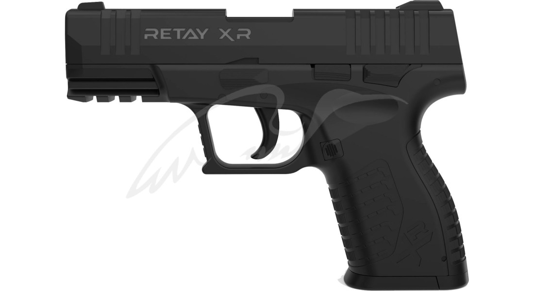 Пистолет стартовый Retay XR кал. 9 мм. Цвет - black.
