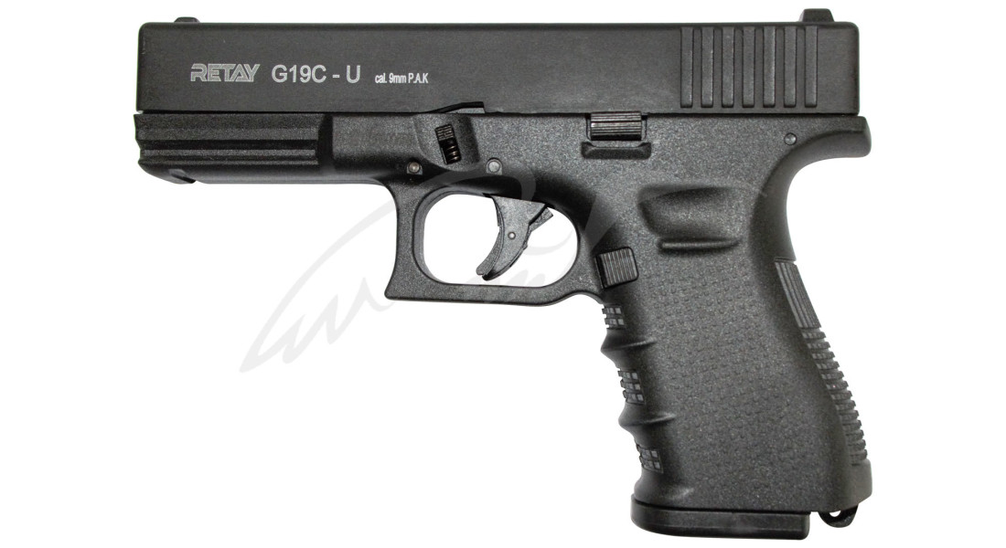 Пистолет стартовый Retay G 19C 14-зарядный кал. 9 мм