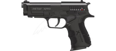 Пистолет стартовый Retay XPro кал. 9 мм. Цвет - black.