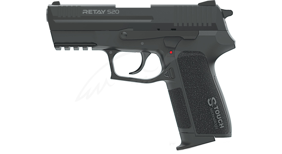 Пістолет стартовий Retay S20 кал. 9 мм. Колір - black.