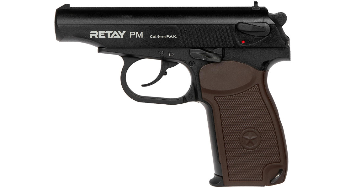 Пистолет стартовый Retay PM кал. 9 мм