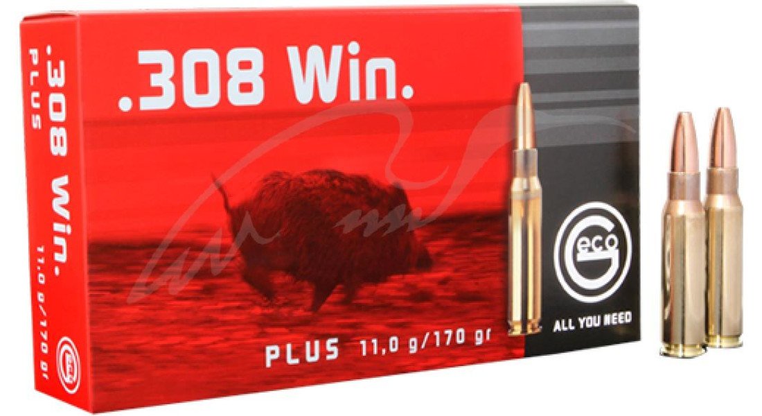 Патрон GECO кал.308 Win куля Plus маса 11 г