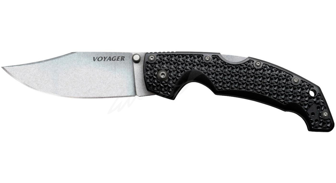 Нож Cold Steel Voyager Large Clip Point черный