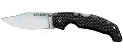 Нож Cold Steel Voyager Large Clip Point черный