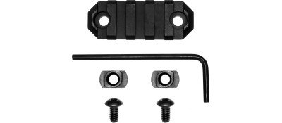 Планка GrovTec для M-LOK на 5 слотів Weaver/Picatinny